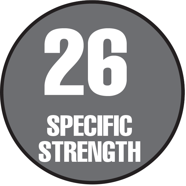 Specific Strength "26"